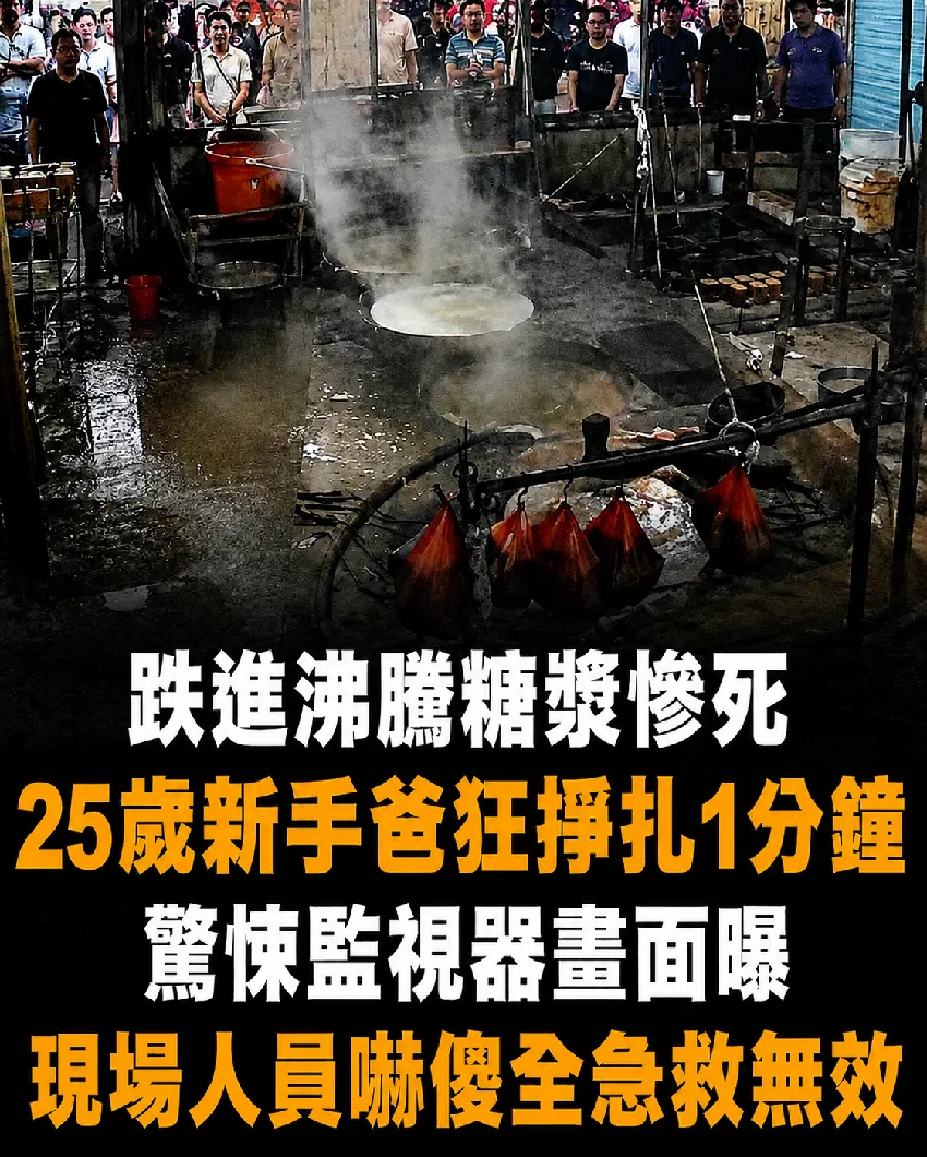 新手爸遭糖漿燙傷，25歲全身燒傷畫面曝 第 1 張