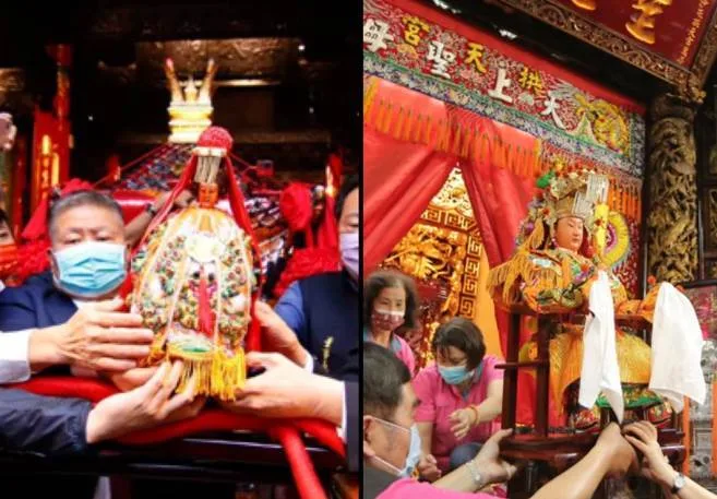 大甲鎮瀾宮天公爐突三度自響!媽祖抽出黑籤 預言這2地恐成下個震央 第 5 張