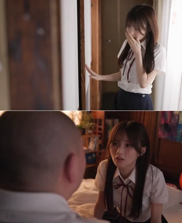 妹妹看哥哥自習那麼認真，吵著讓哥哥教她 第 7 張